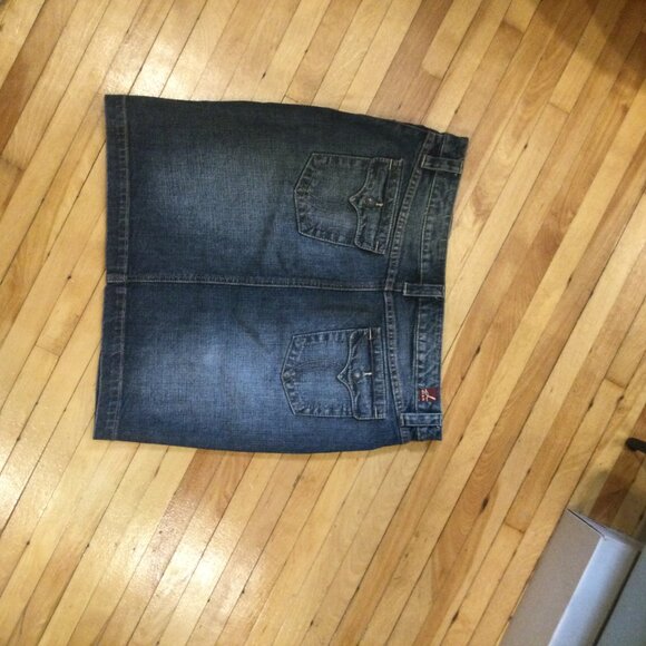 Dish Denim Skirt (size Large) - Picture 5 of 7